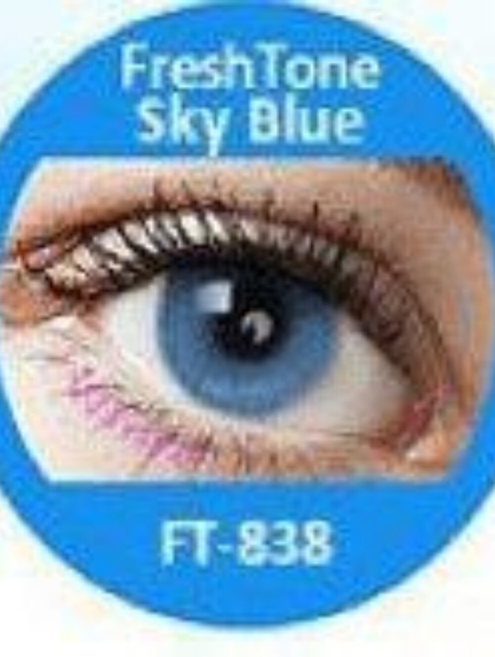 Sky Blue - Color Eye Wear Lenses - Costume Enhancements - Picture 4 of 4